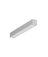 Profilé en aluminium 1m SMART10 AC2/Z - Anodisé, en saillie, rail LED