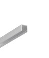 Profilé aluminium 2m SMART10 AC2/Z - Aluminium brut, montage en applique, rail LED