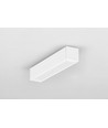 Profilé aluminium 2m SMART16 BC3/U4 - Blanc laqué, montage en applique, rail LED