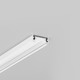 Profilé en aluminium 1m SURFACE10 BC/UX - Blanc laqué, montage en applique, rail LED
