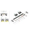 Profilé en aluminium 2m SURFACE10.V2 BC/U - Aluminium brut, montage en saillie, rail LED