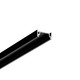 Profilé aluminium 2m SURFACE10.V2 BC/U - Noir anodisé, montage en saillie, rail LED