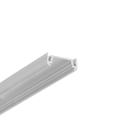 Profilé en aluminium 1m SURFACE14 EE7F/TY - Aluminium brut, montage en saillie, rail LED