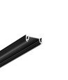Profilé en aluminium 1m SURFACE14 EE7F/TY - Anodisé noir, montage en applique, rail LED