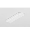 Profilé en aluminium 2m SURFACE14 EE7F/TY - Blanc laqué, montage en applique, rail LED