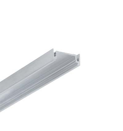 Profilé en aluminium 2m SURFACE14.V2 EE7F/Y - Aluminium brut, montage en saillie, rail LED