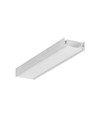 Profilé en aluminium 2m SURFACE14.V2 EE7F/Y - Aluminium brut, montage en saillie, rail LED