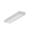 Profilé en aluminium 2m SURFACE14.V2 EE7F/Y - Aluminium brut, montage en saillie, rail LED