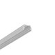 Profilé aluminium 1m UNI12 BCD/U - Aluminium brut, montage en applique, rail LED