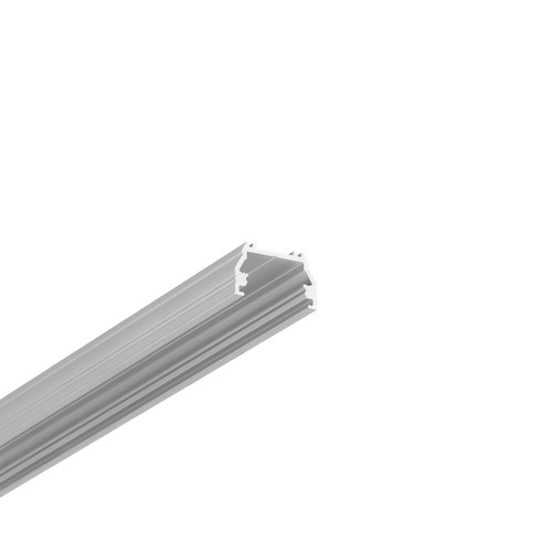 Profilé en aluminium 2m UNI12 BCD/U - Anodisé, en applique, rail LED