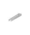 Profilé aluminium 2m UNI14 BC3/Y - Aluminium brut, montage en saillie, rail LED