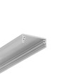 Profilé en aluminium 1m WIDE24 G/W - Aluminium brut, montage en applique, rail LED