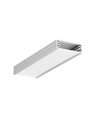 Profilé en aluminium 2m WIDE24 G/W - Anodisé, en saillie, rail LED