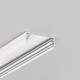 Profilé en aluminium 2m WIDE24 G/W - Blanc laqué, montage en applique, rail LED