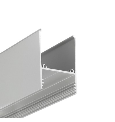 Profilé en aluminium 1m COMBO30-01 ACDE-9 - Anodisé, montage en applique, rail LED