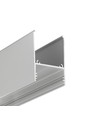 Profilé en aluminium 1m COMBO30-01 ACDE-9 - Anodisé, montage en applique, rail LED