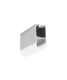 Profilé en aluminium 1m COMBO30-01 ACDE-9 - Anodisé, montage en applique, rail LED