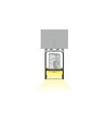 Profilé aluminium 1m COMBO30-01 ACDE-9 - Anodisé noir, montage en saillie, rail LED