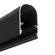 Profilé en aluminium 1m NAMI23 CD-9 - Anodisé noir, montage en applique, rail LED
