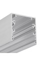 Profilé en aluminium PHIL53 C10 2m - Aluminium brut, montage en applique, rail LED