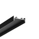Profilé en aluminium 2m VARIO30-01 ACDE-9/TY - Anodisé noir, montage en applique, rail LED