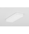 Profilé aluminium 2m VARIO30-01 ACDE-9/TY - Blanc laqué, montage en applique, rail LED