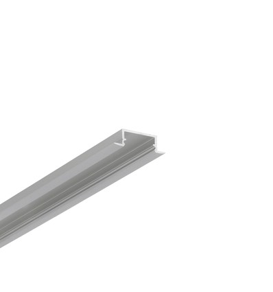 Profilé en aluminium 1m BEGTIN12 J/S - Anodisé, encastré, rail LED