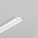 Profilé aluminium 2m BEGTIN12 J/S - Blanc laqué, encastré, rail LED