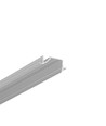 Profilé en aluminium DIAGONAL10 C 2m - Anodisé, encastré, rail LED