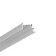 Profilé en aluminium 1m DIAGONAL14 F/TY - Anodisé, encastré, rail LED