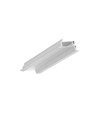 Profilé en aluminium 1m DIAGONAL14 F/TY - Aluminium brut, encastré, rail LED