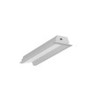 Profilé en aluminium 2m DIAGONAL14 F/TY - Anodisé, encastré, rail LED
