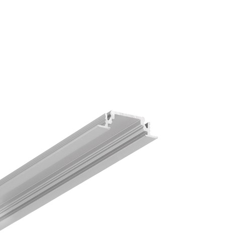 Profilé en aluminium 1m GROOVE10 BC/UX - Anodisé, encastré, rail LED