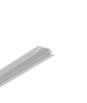 Profilé en aluminium 1m GROOVE10 BC/UX - Aluminium brut, encastré, rail LED