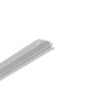 Profilé en aluminium 2m GROOVE10 BC/UX - Aluminium brut, encastré, rail LED
