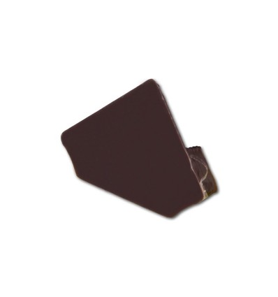 Embouts pour profilé d'angle PVC 15x15 - 2 pcs, noir