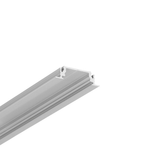 Profilé en aluminium 1m GROOVE14 EE7F/TY - Anodisé, encastré, rail LED