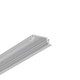 Profilé en aluminium 1m GROOVE14 EE7F/TY - Aluminium brut, encastré, rail LED