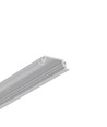 Profilé en aluminium 1m GROOVE14 EE7F/TY - Aluminium brut, encastré, rail LED