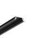 Profilé en aluminium 1m GROOVE14 EE7F/TY - Noir anodisé, encastré, rail LED