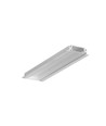 Profilé en aluminium 2m GROOVE14 EE7F/TY - Aluminium brut, encastré, rail LED