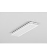 Profilé en aluminium 2m GROOVE14 EE7F/TY - Blanc laqué, encastré, rail LED