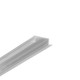 Profilé aluminium 2m GROOVE14.V2 BC3/Y - Aluminium brut, encastré, rail LED
