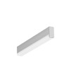 Profilé en aluminium 1m HI8 C1 - Anodisé, encastré, rail LED