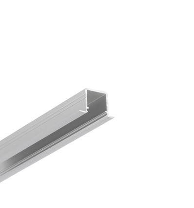 Profilé en aluminium 1m SMART-IN10 AC2/Z - Anodisé, encastré, rail LED