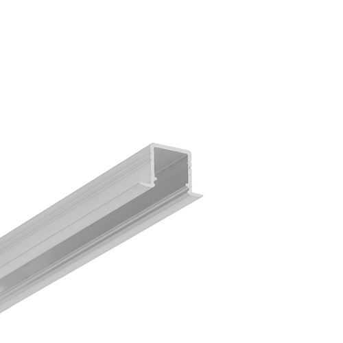 Profilé en aluminium 1m SMART-IN10 AC2/Z - Aluminium brut, encastré, rail LED