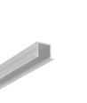 Profilé en aluminium 2m SMART-IN16 BC3/U4 - Aluminium brut, encastré, rail LED