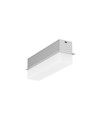 Profilé en aluminium LINEA-IN20 EE7F/U7 1m - Anodisé, encastré, rail LED