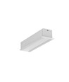 Profilé en aluminium 1m LINEA-IN20 EE7F/U7 - Aluminium brut, encastré, rail LED