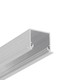 Profilé aluminium 2m LINEA-IN20 EE7F/U7 - Aluminium brut, encastré, rail LED